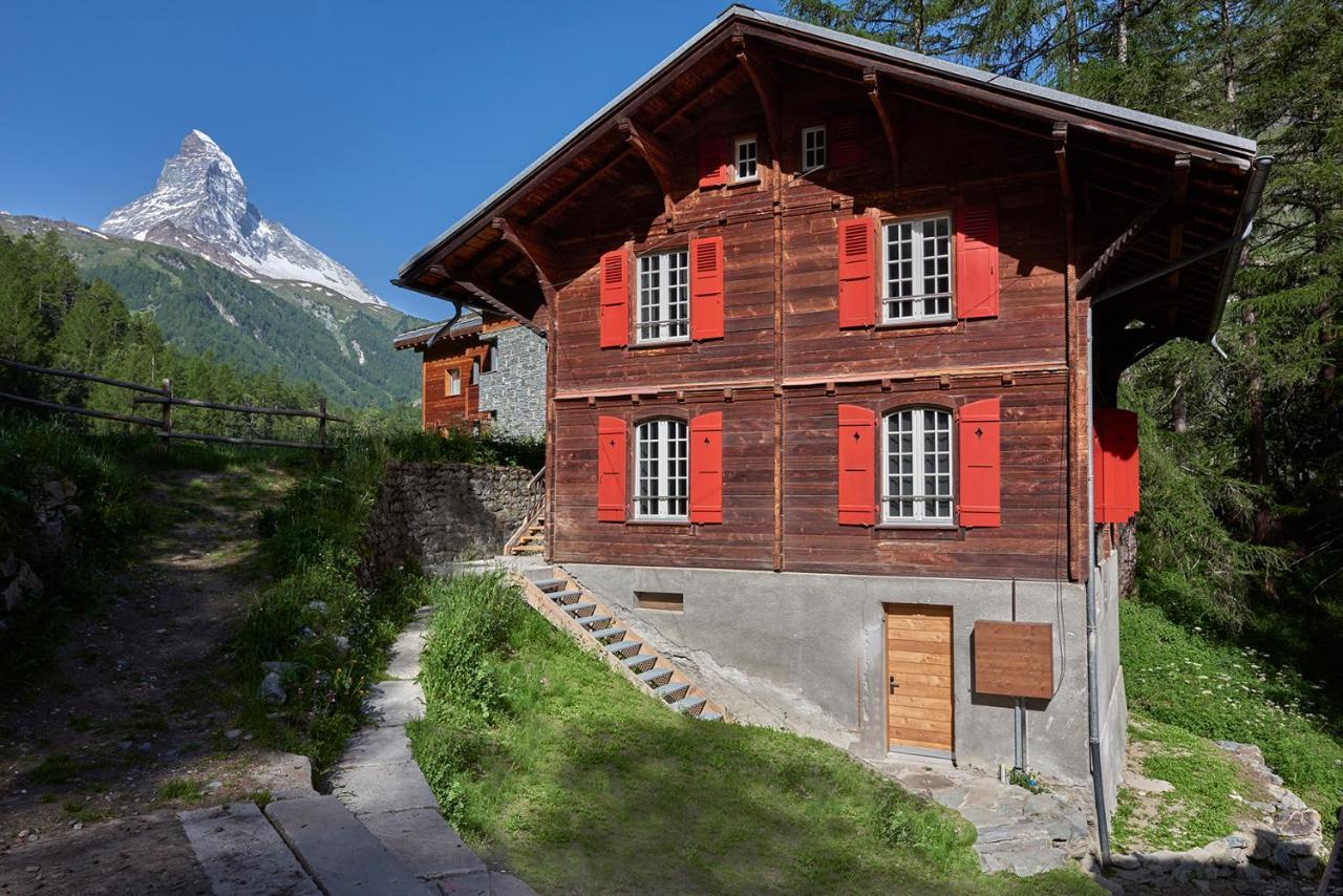 Chalet Turbina Zermatt Eksteriør billede